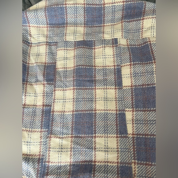 Lane 201 Fight The Frost Plaid Sherpa Lined Jacket Slate Large - Picture 11 of 16